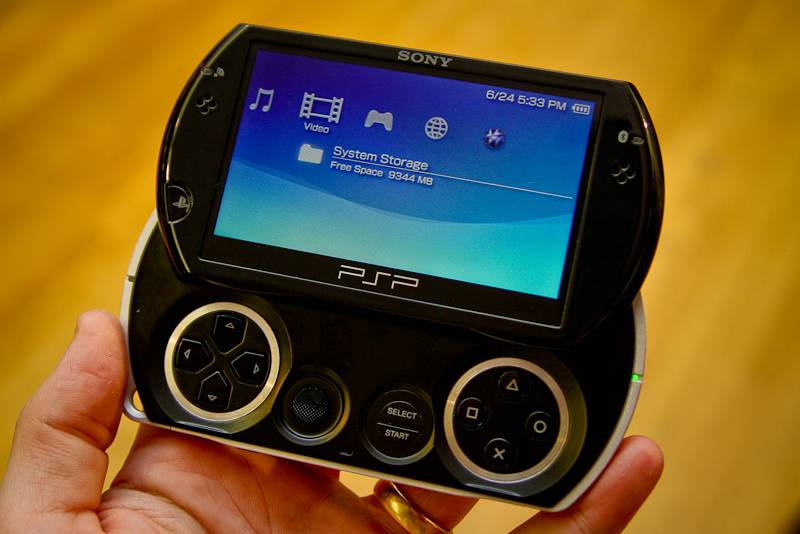 Sony PSP Go console