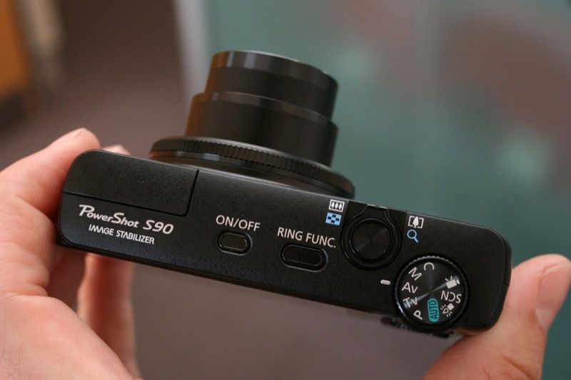 Canon PowerShot S90 digital camera