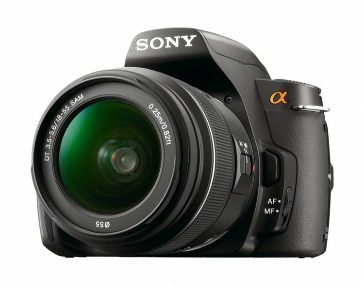 Sony Alpha A230 DSLR camera