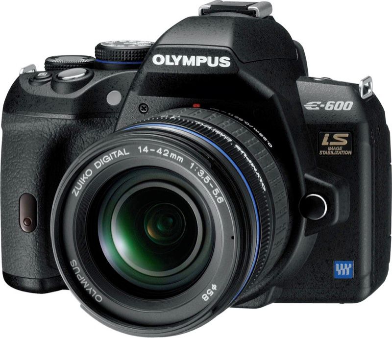 Olympus E-600 DSLR camera