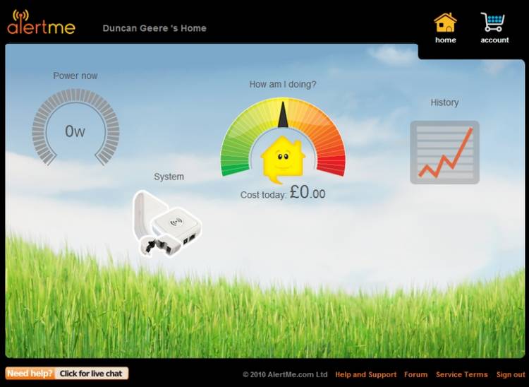 AlertMe Energy electricity monitor
