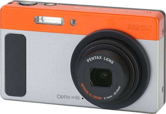 Pentax Optio H90 compact camera