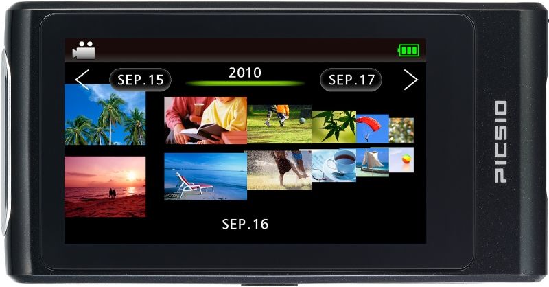 JVC PIC SIO GC-FM2 HDメモリーカメラ　ブルー JVC Picsio GC-FM2 review: JVC Picsio GC-FM2 - CNET
