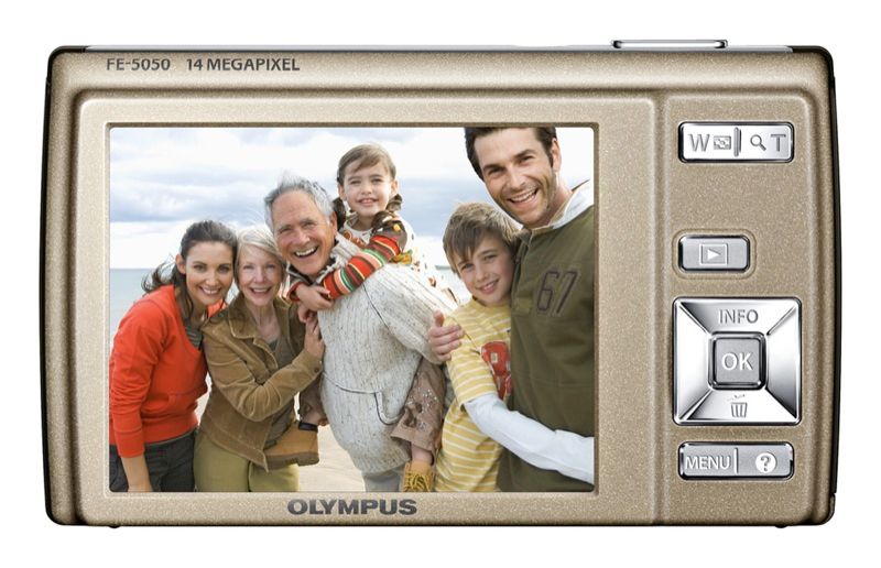 動作品　OLYMPUS fe-5050 デジタルカメラ オリンパス ニュースリリース： 5倍ズーム、トレンドカラーの