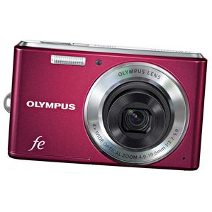 OLYMPUS FE-4050 レッド 12メガピクセル Olympus FE-4050 Review