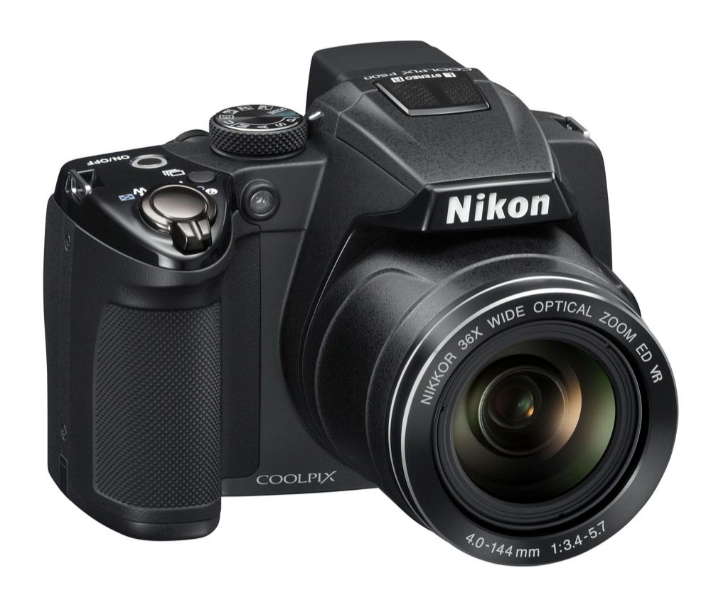 #3010 COOLPIX P500 Nikon 良品 Nikon Coolpix P500 Digital Camera, Black - Refurbished - Adorama