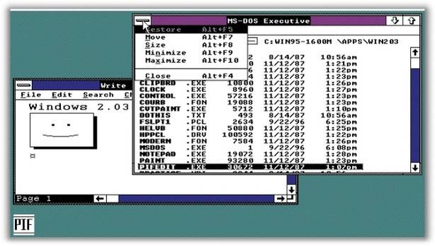 A brief history of Microsoft Windows through the ages
