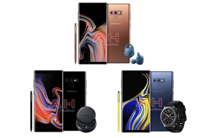 The Galaxy Note 9 colours leak again - would you have a brown phone?