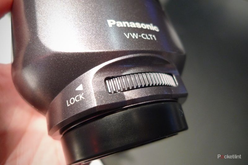panasonic vw clt1 3d camcorder lens hands on image 2