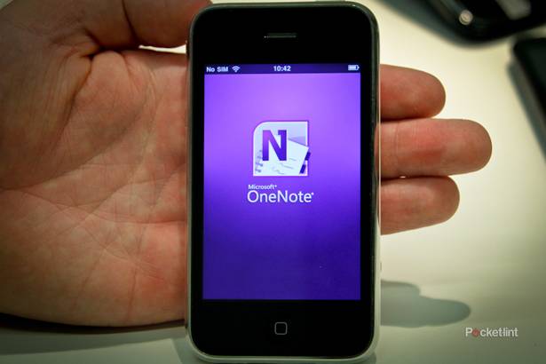 Microsoft OneNote for iPhone 1.2 hands-on