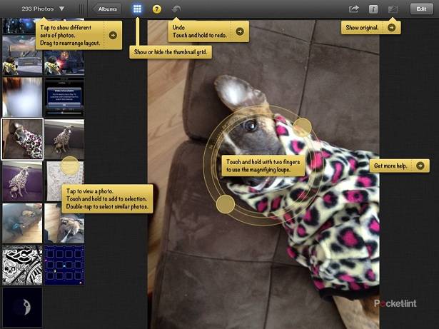 iPhoto app for iPhone and iPad pictures and hands-on