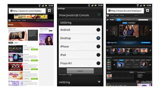 Android Browser Image How to make your Android browser a desktop browser
