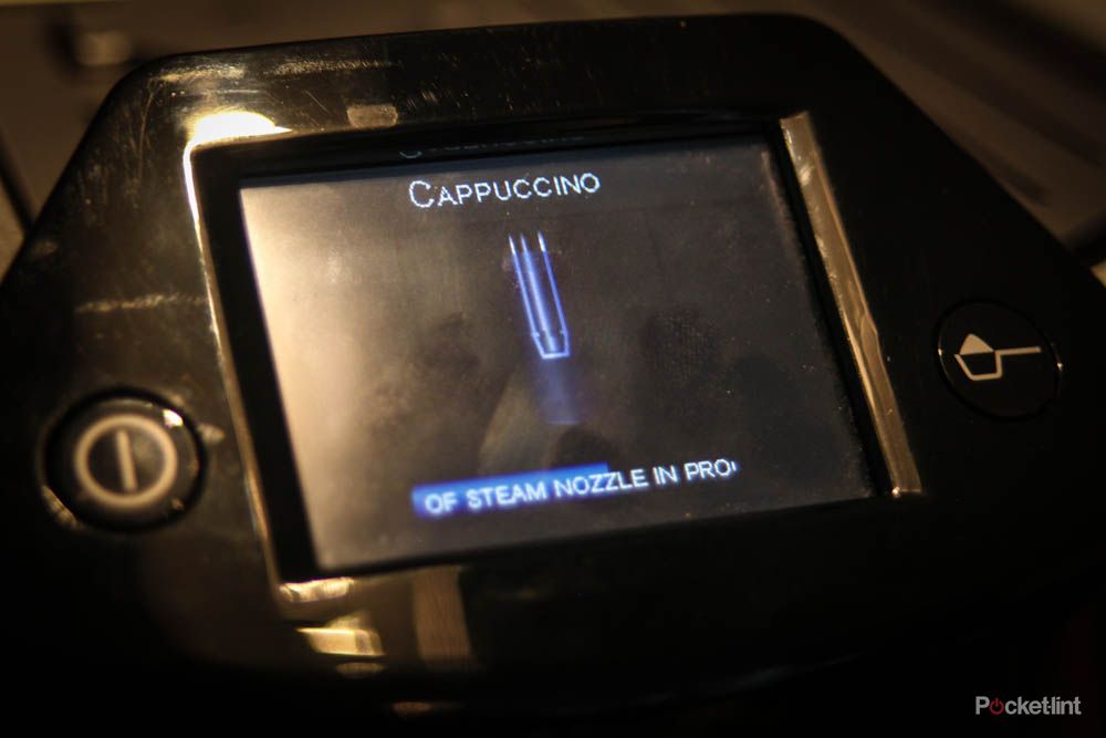the krups ea9000 touchscreen coffee machine makes you a coffee then cleans up afterwards image 7