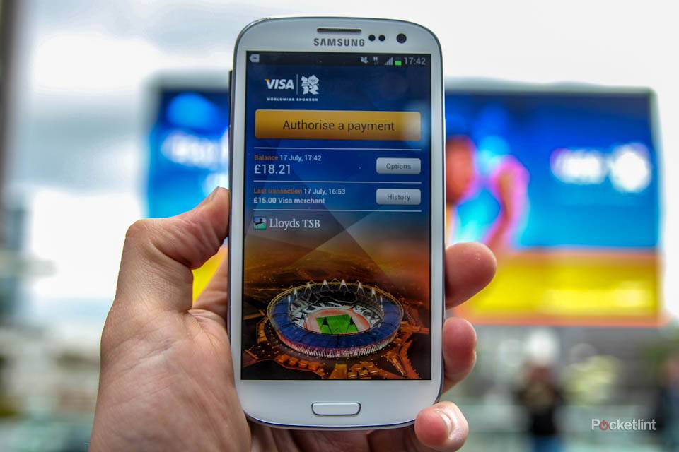 Visa payWave on the Samsung Galaxy S III pictures and hands-on
