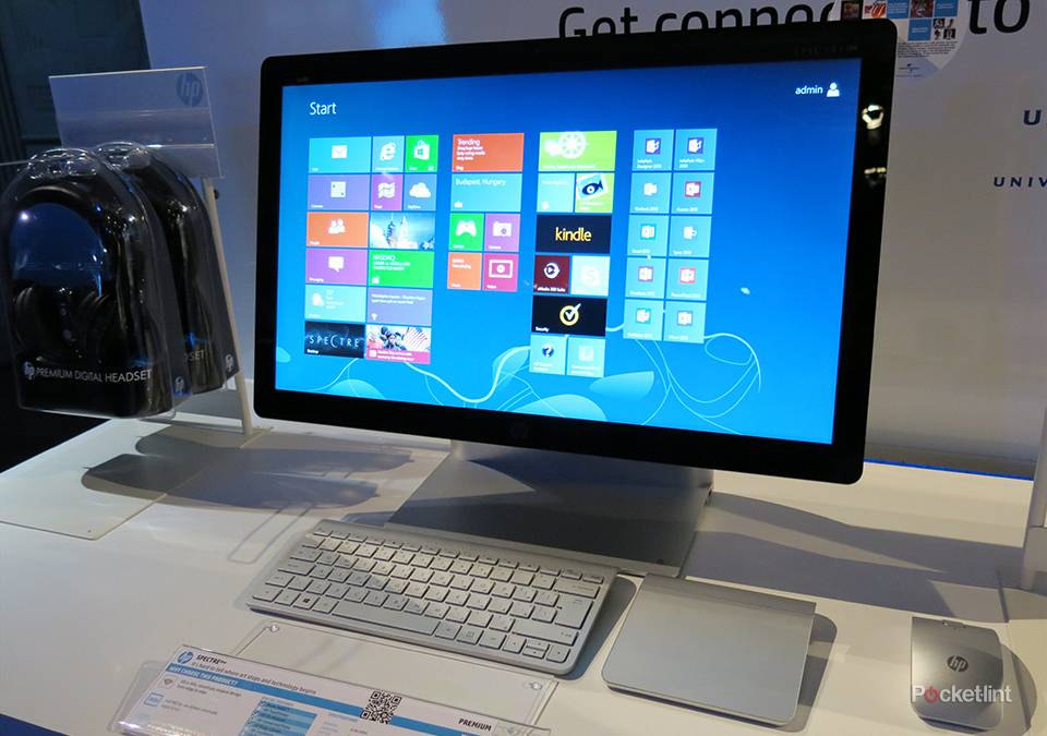HP Spectre One all-in-one PC pictures and hands-on
