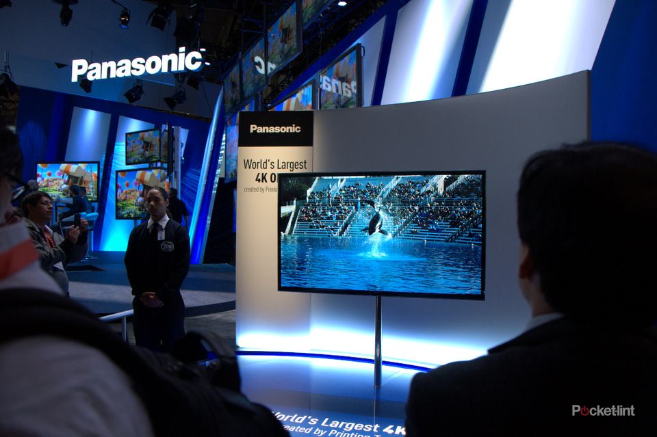 Panasonic 56-inch 4K OLED TV pictures and eyes-on