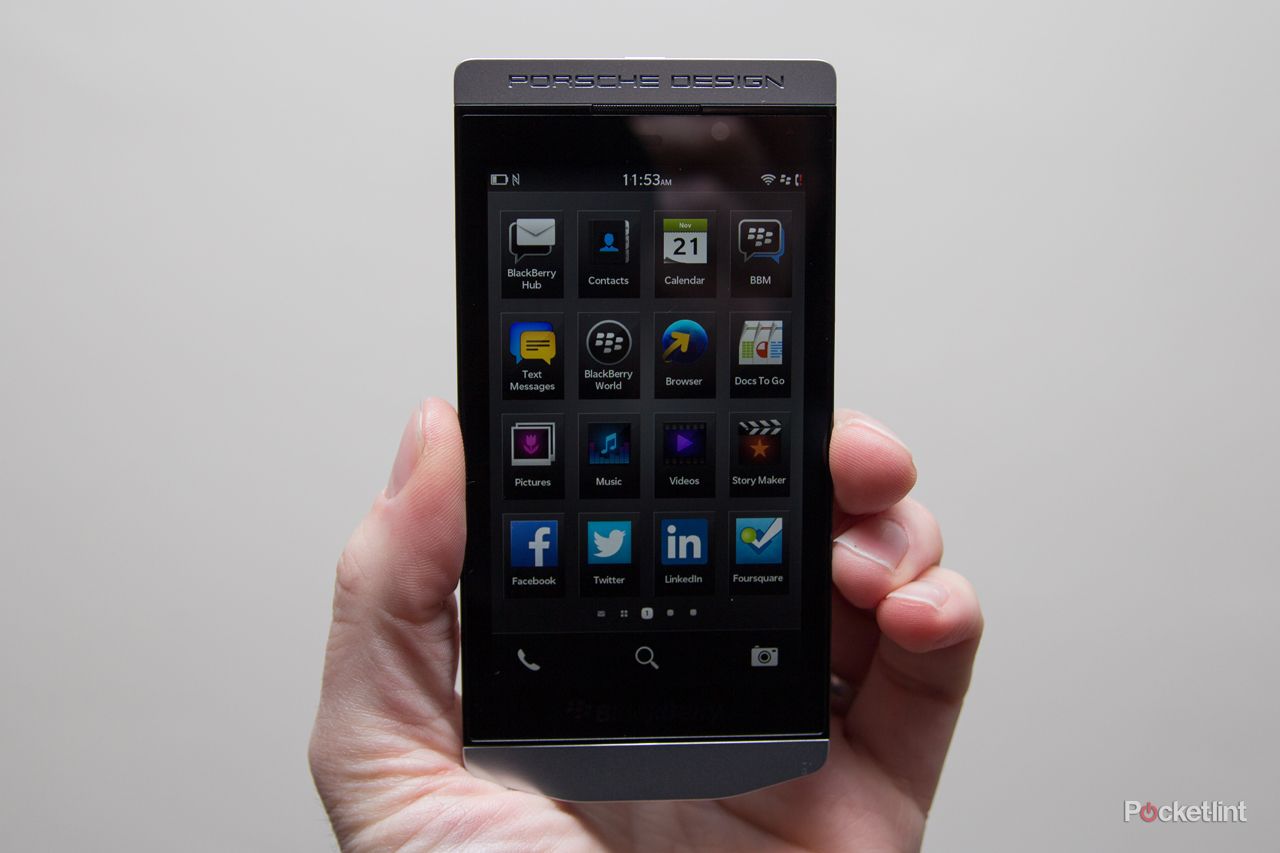 スマートフォン本体 Blackberry Porsche design 9982 BlackBerry Porsche Design P'9982 64GB Unlocked SmartCell