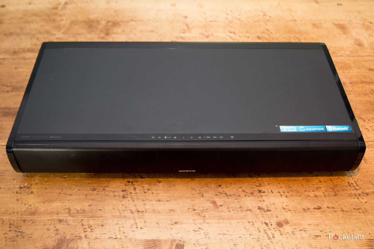 【美品】ONKYO TVスピーカーシステム LS-T10 オンキヨー、テレビの下に設置するベースタイプのスピーカー