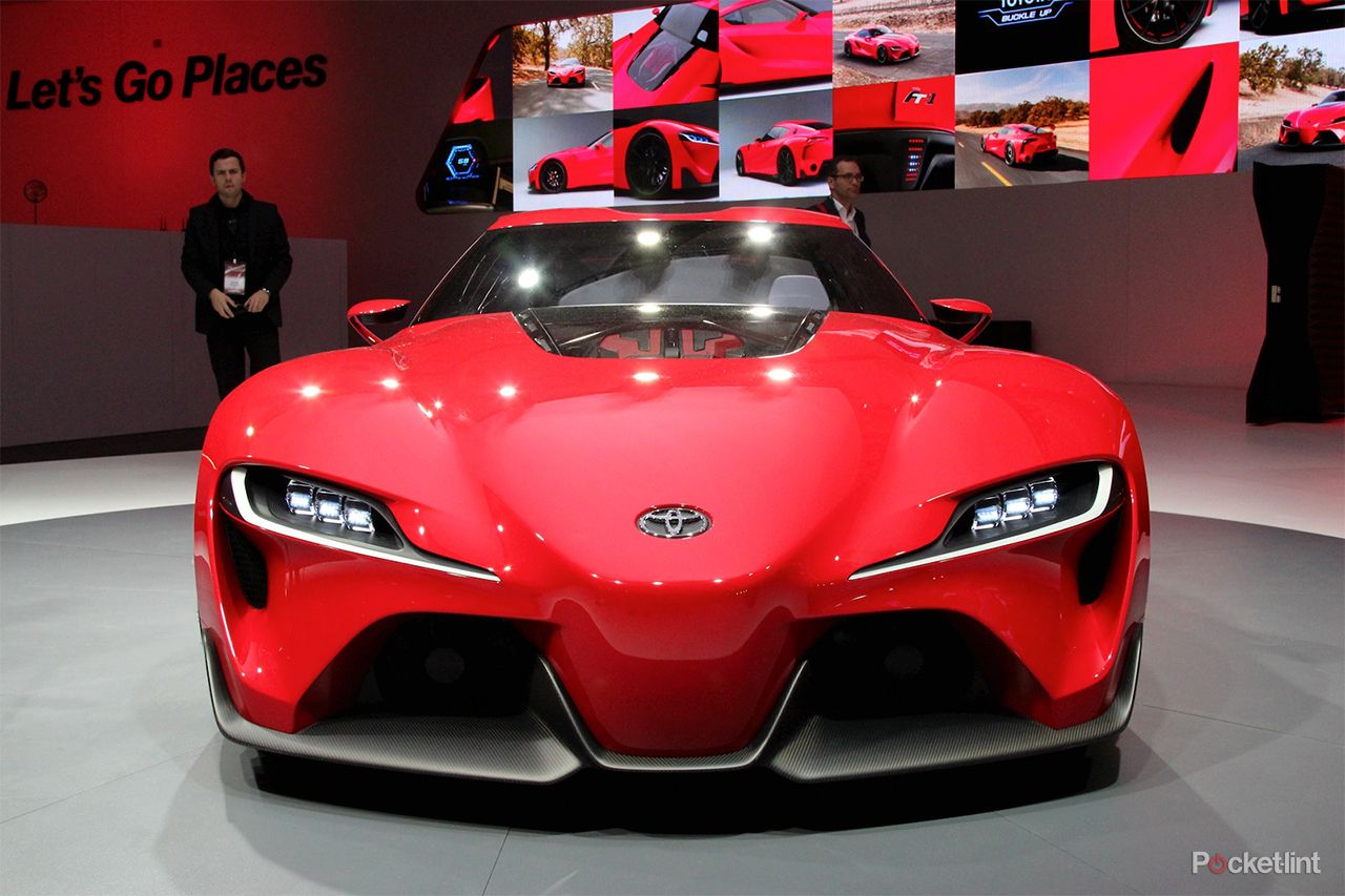 toyota ft 1 gran turismo 6 concept car makes real word appearance at detroit show image 2
