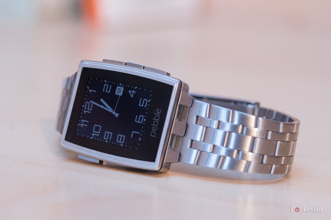Steel Pebble Time スマートウォッチ 本体 ジャンクPebble シルバー r 