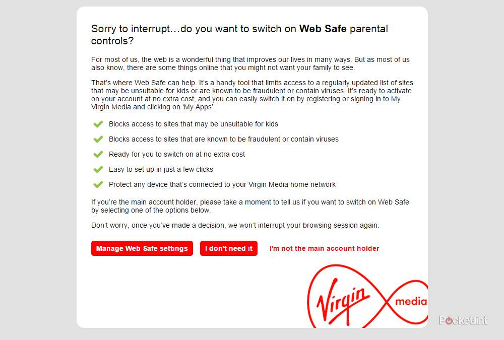 Why is my Virgin Media broadband not working? A reason why web pages ...