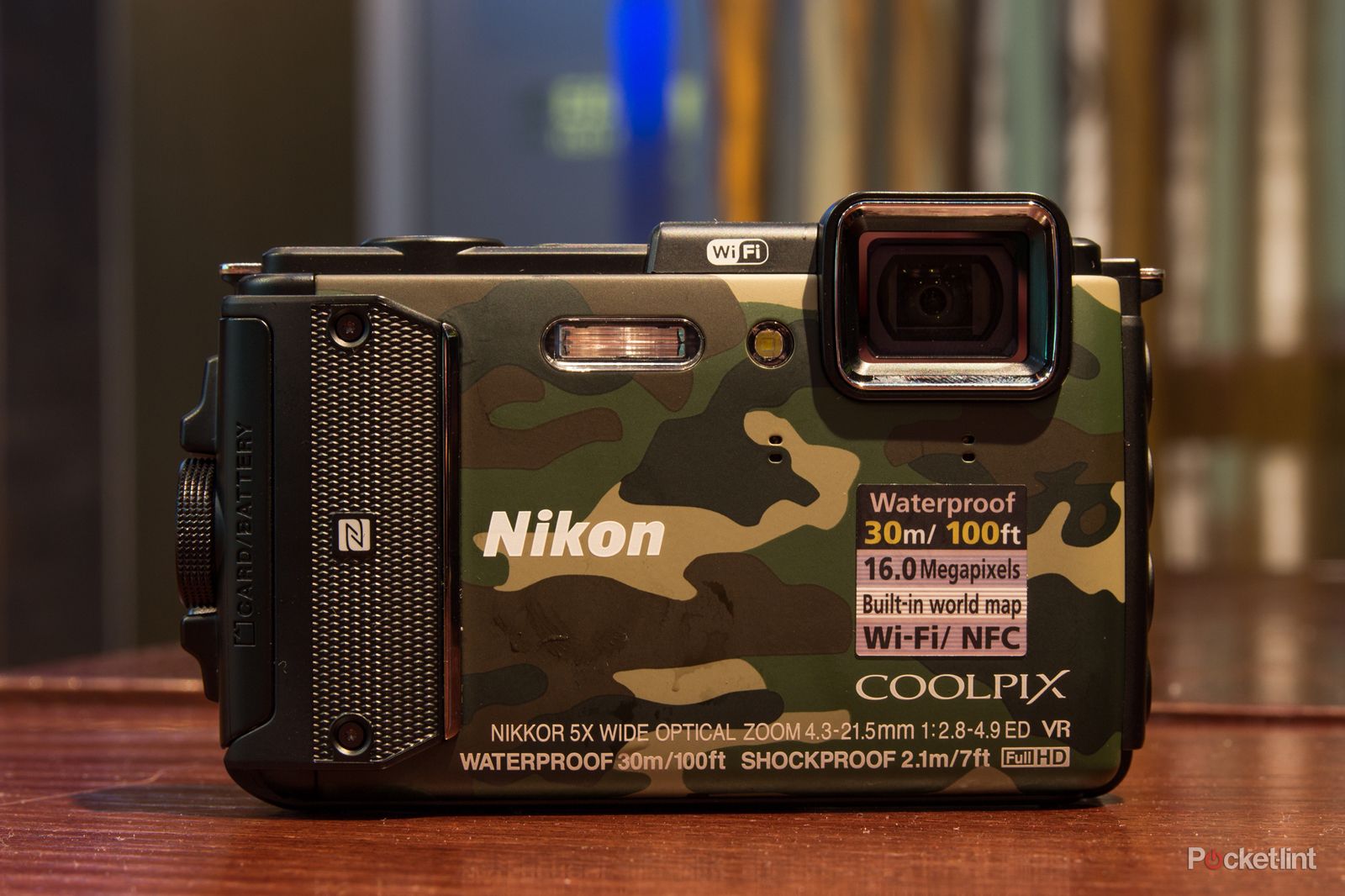 Nikon COOLPIX AW130 カムフラージュグリーン Nikon COOLPIX AW130 Digital Camera W. 5x Zoom Lens
