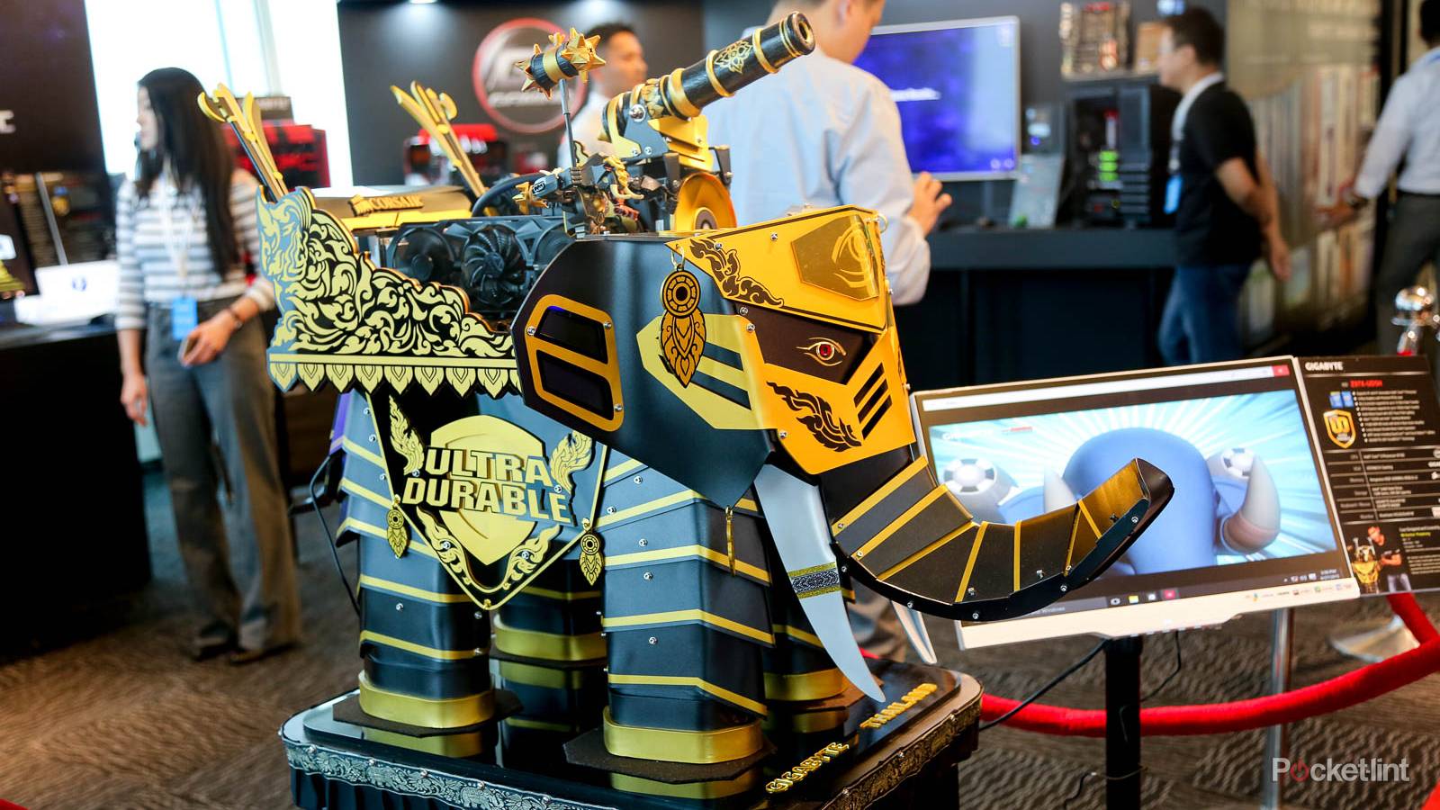 Elephant Computer Hardware Computex 2015 in pictures: Elephant PCs, heated inner-soles, and a belt ...