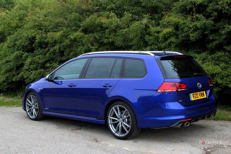Golf R Estate Rear Volkswagen Golf R Estate review: The ultimate fast, all-weather estate
