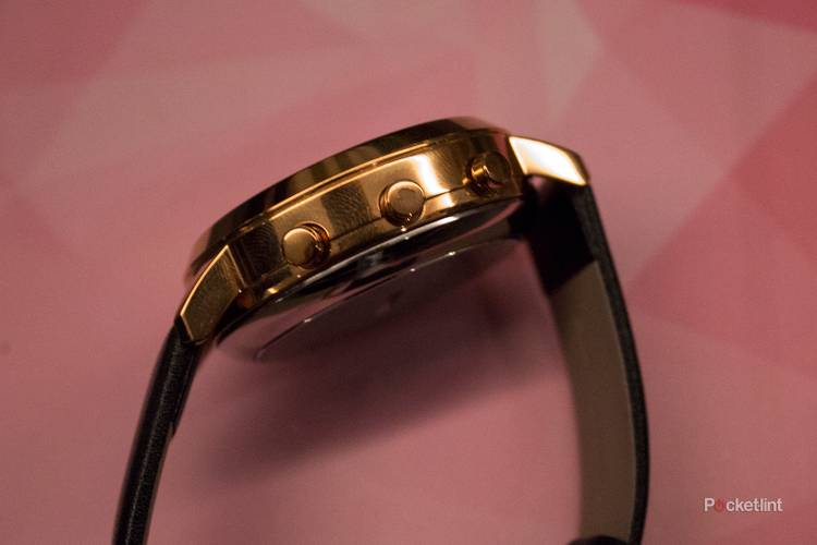 kate spade black and gold \'cheers\' moon hybrid smartwatch Kate Spade Hybrid Smartwatch preview: Fashion and tech in  main image 2