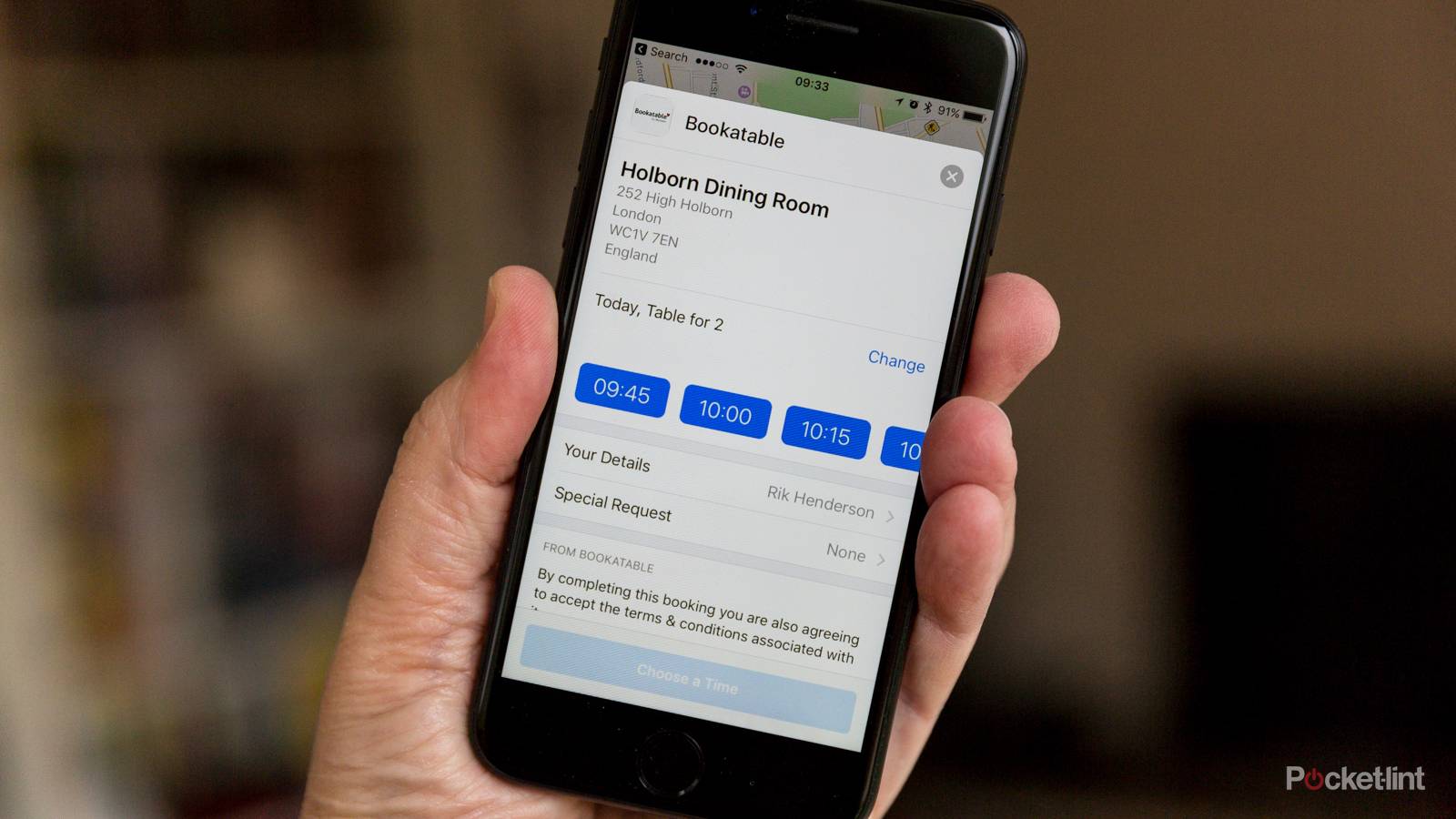 Bookatable You can now book restaurants through Bookatable directly in Apple Maps