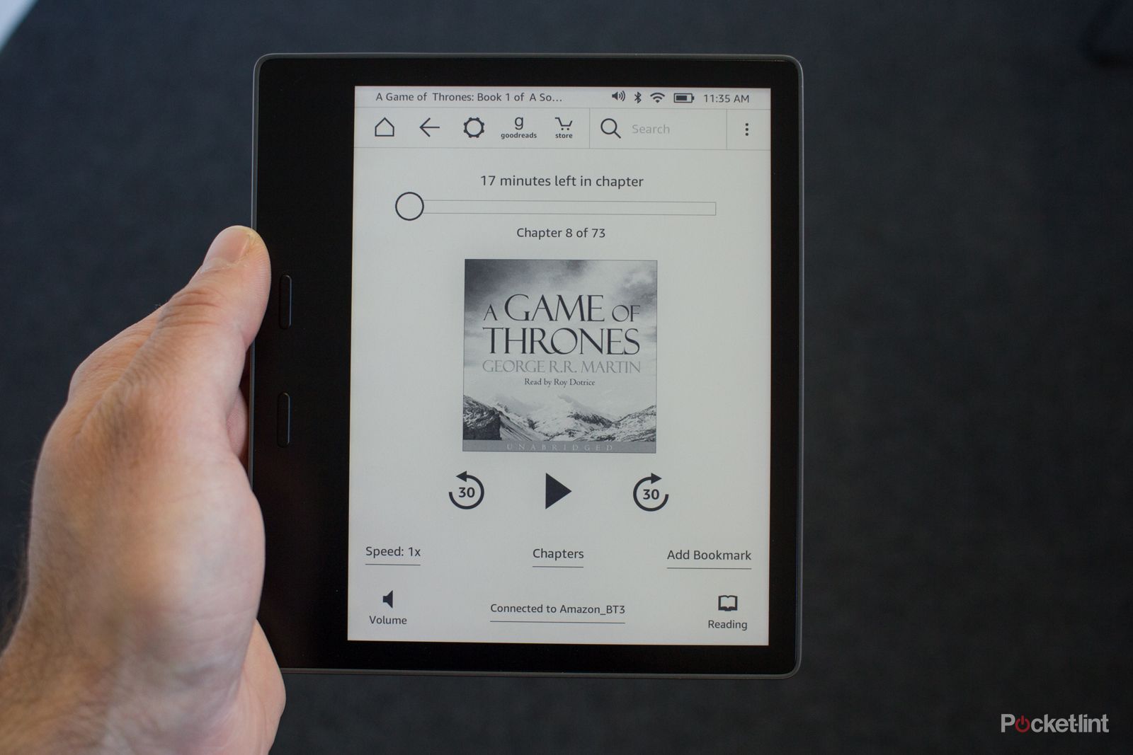 Amazon Kindle Oasis (2017) review: Live forever?