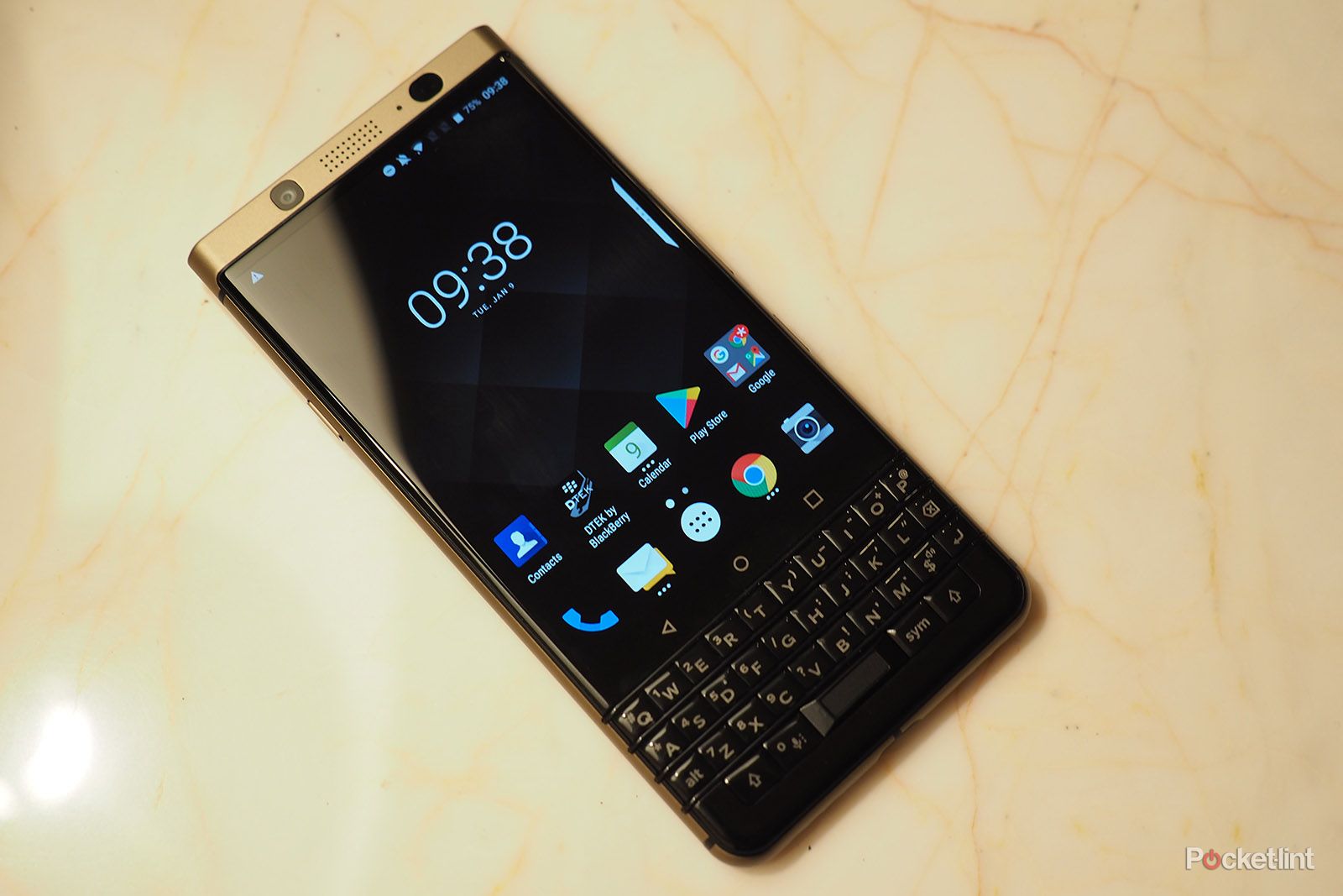 BlackBerry KEYone BRONZE EDITION 本体 Blackberry KEYone Bronze Edition BBB100-5 Dual SIM GSM