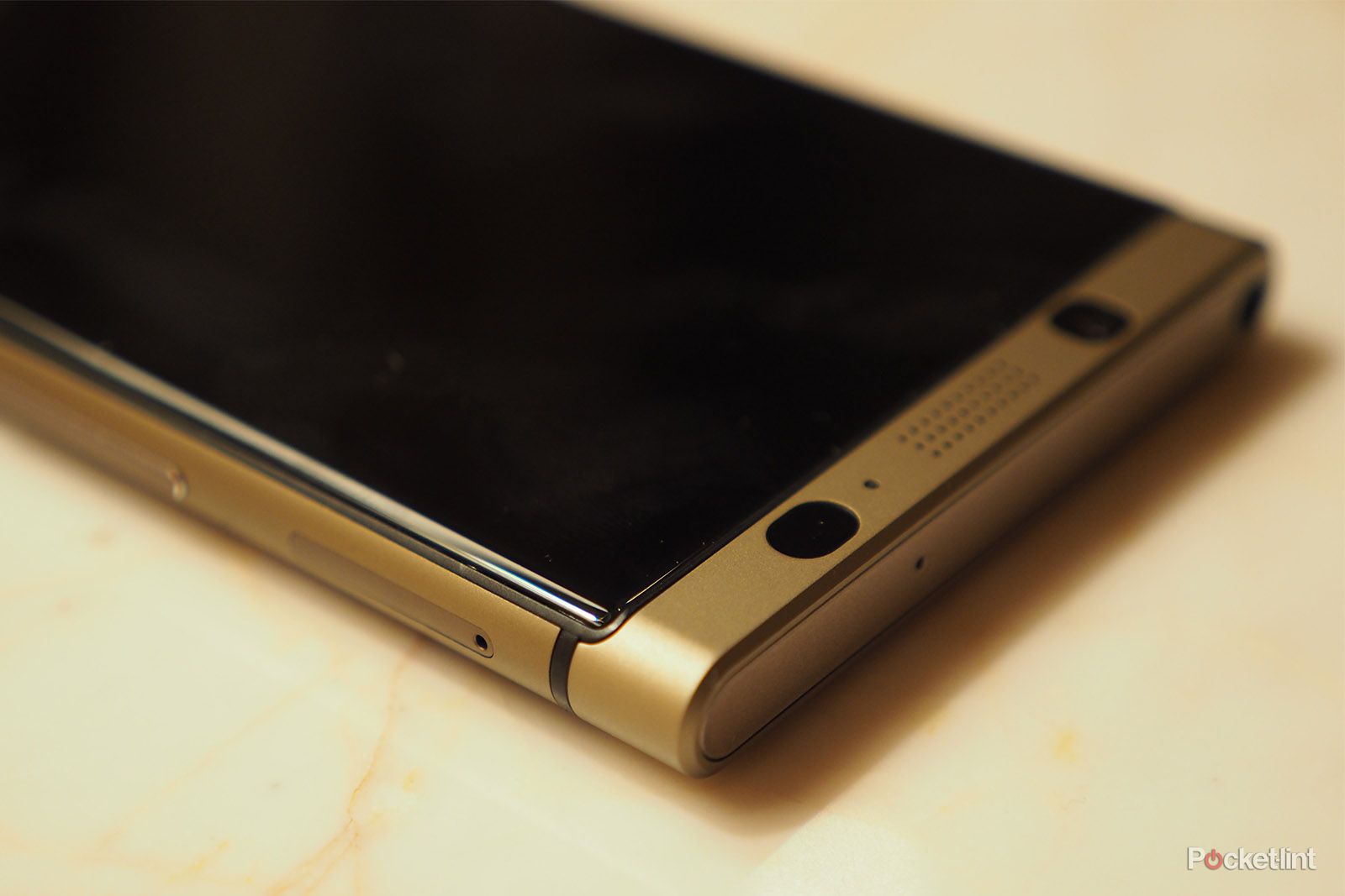 This is the BlackBerry KeyOne Bronze: A dual-SIM BB in a
