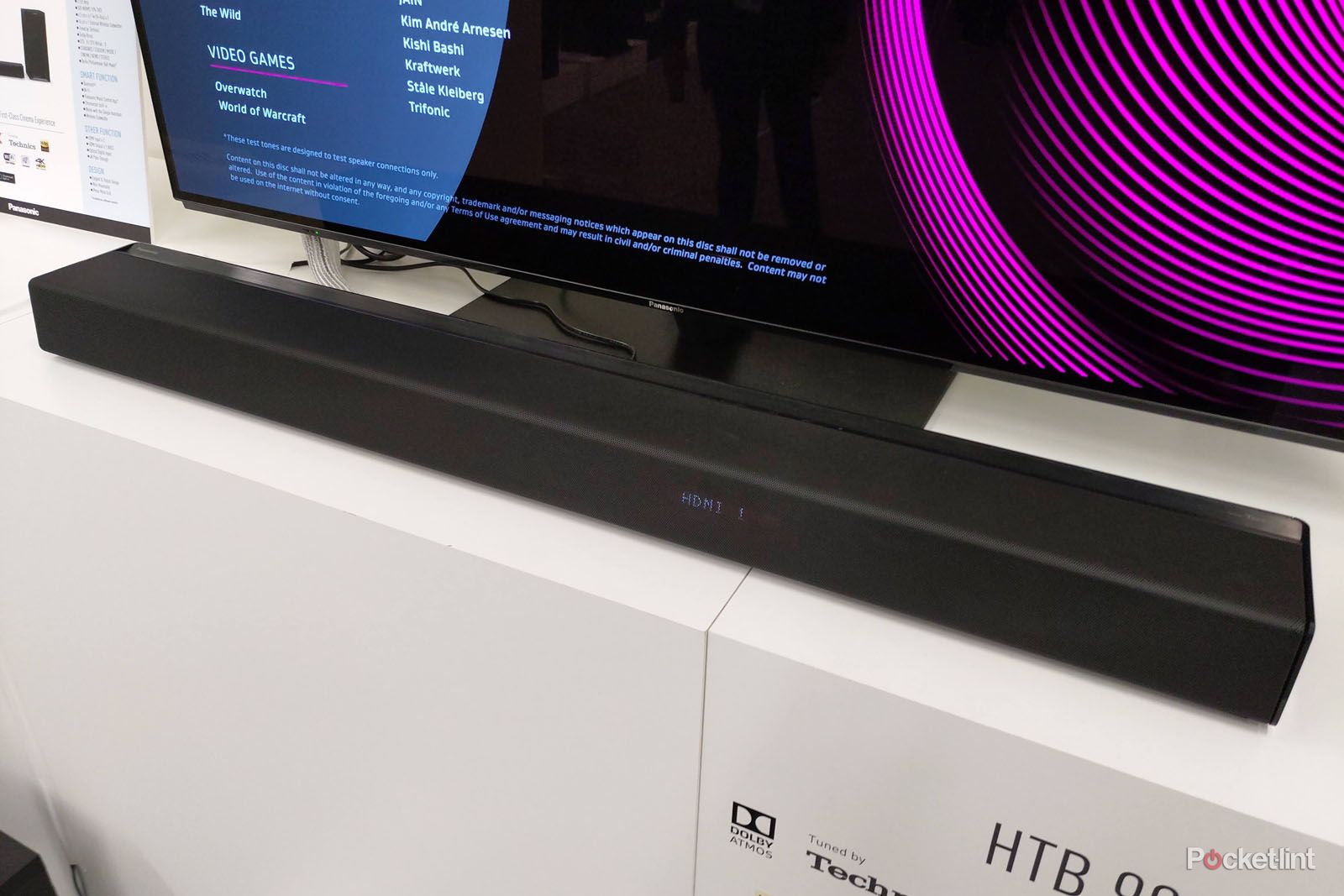 Panasonic HTB900 is a Technics-tuned soundbar supporting