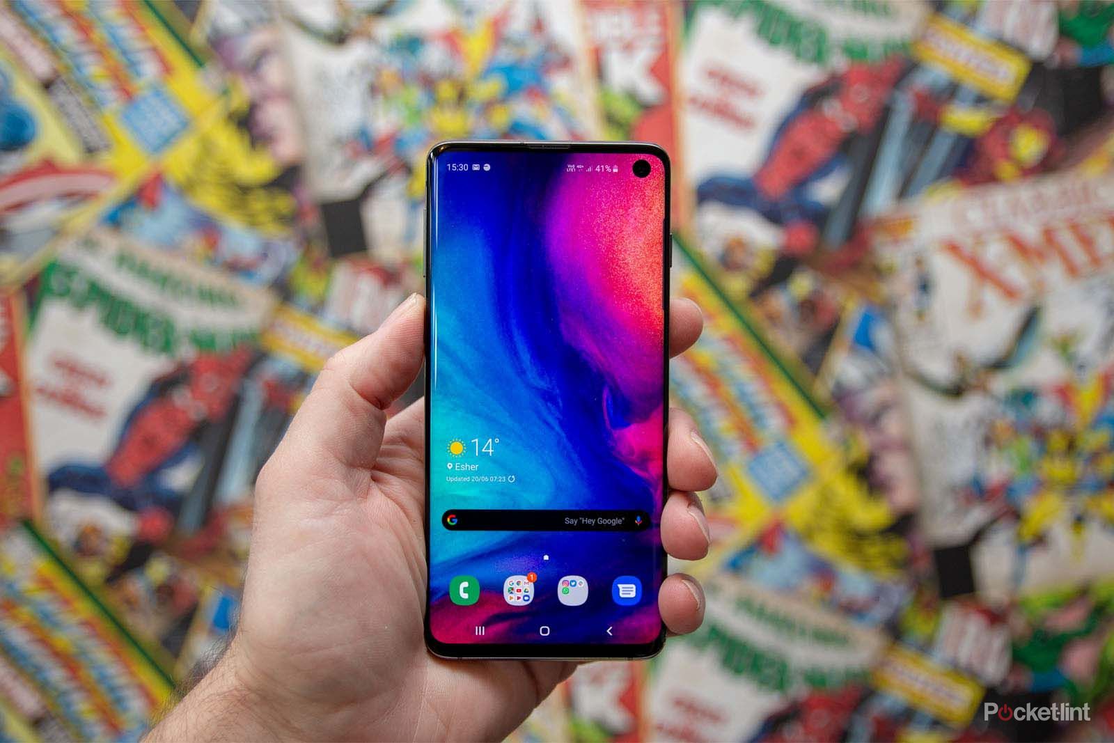 Galaxy S10 美品　9801 Samsung Galaxy S10E Smartphones, Verizon + GSM Unlocked, 128GB