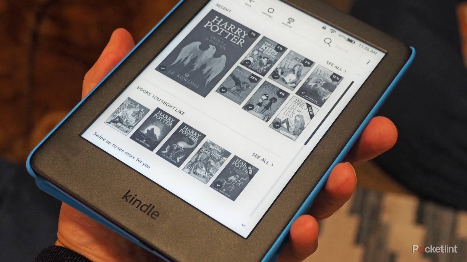 There's now an Amazon Kindle specifically designed for kids