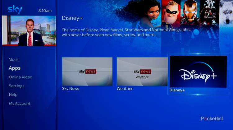 How to get Disney Plus on Sky Q