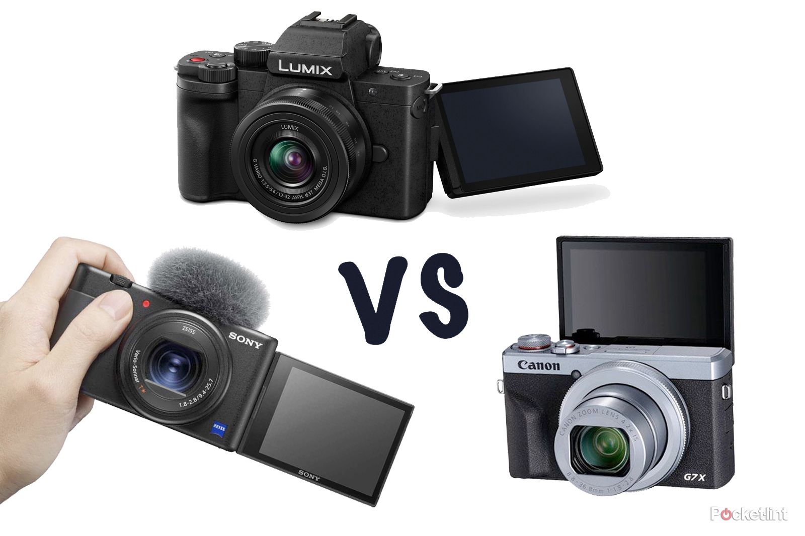 Best vlogging camera? Panasonic G100, Sony ZV-1, Canon G7X 3