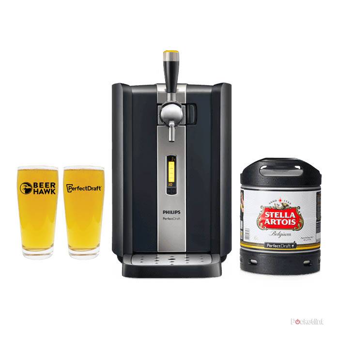 Save bis on a Beer Hawk PerfectDraft machines and kegs