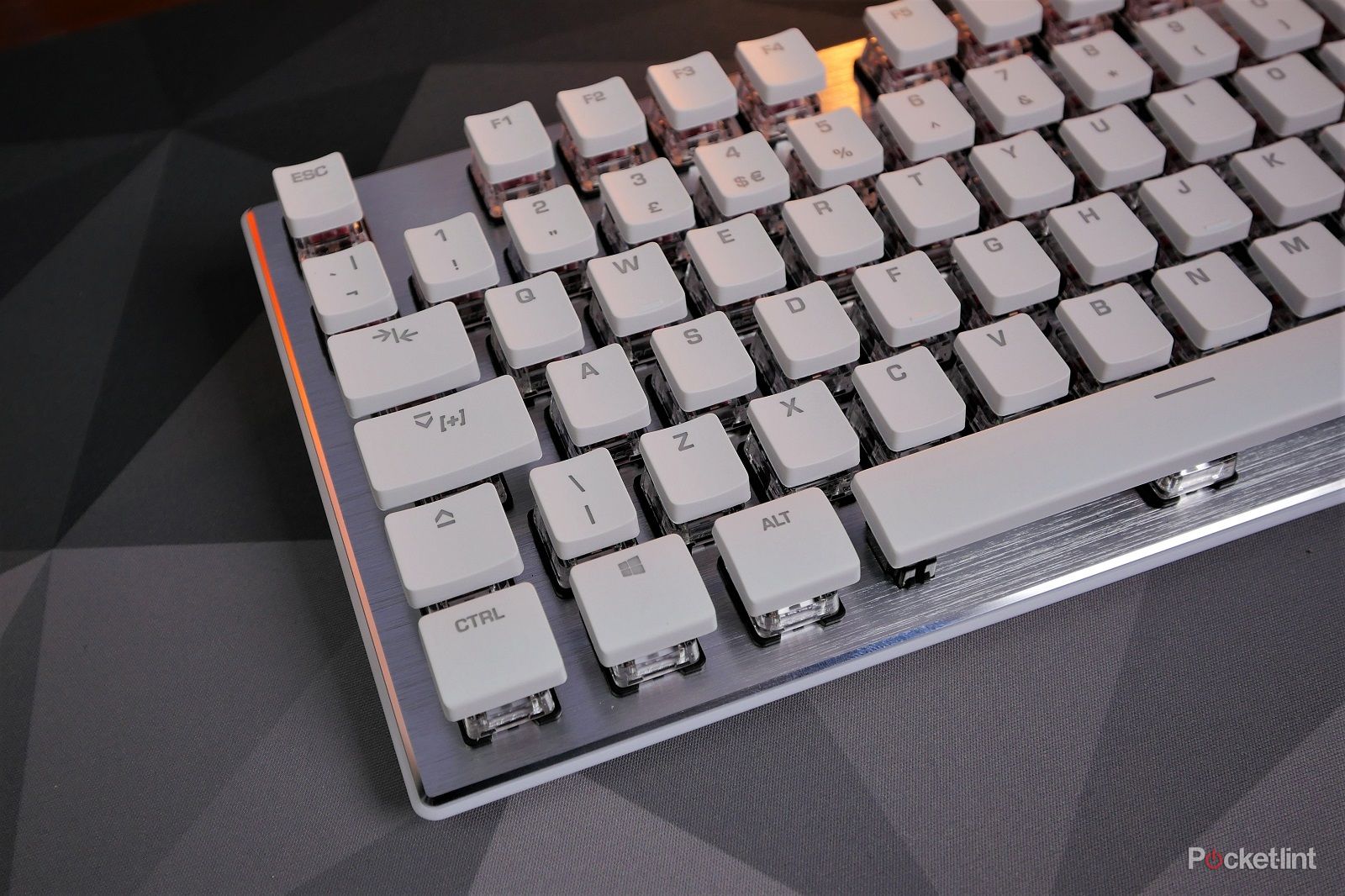 Roccat Vulcan TKL Pro arctic white review: Stunning looks