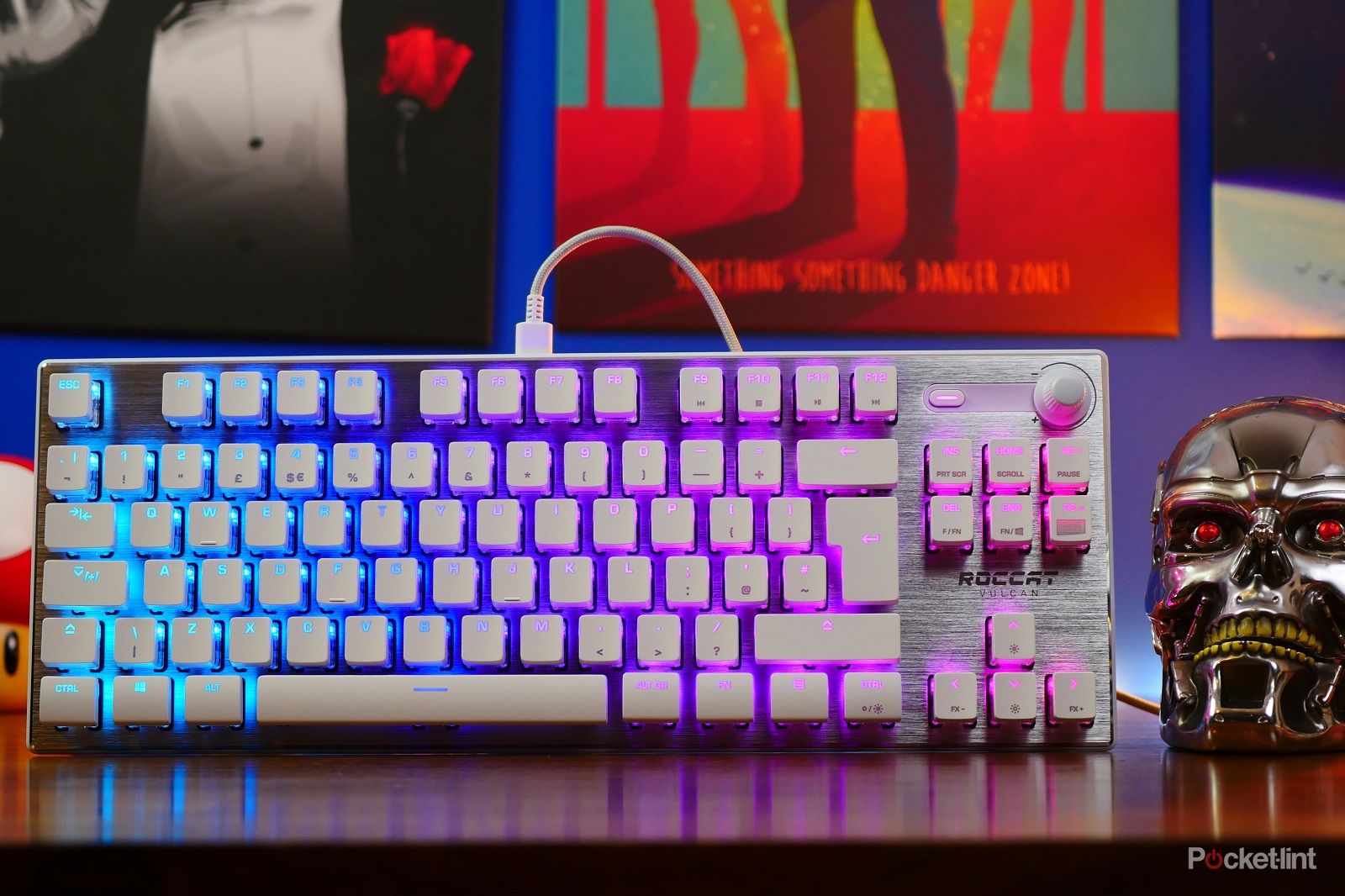 Roccat Vulcan TKL Pro arctic white review: Stunning looks