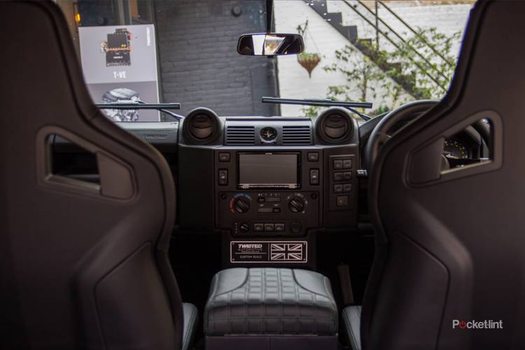 A closer look at Twisted's electric Land Rover Defender