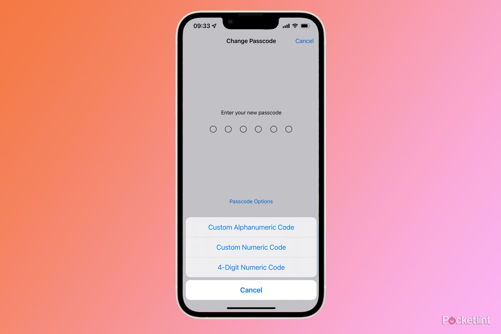 How to change your iPhone passcode