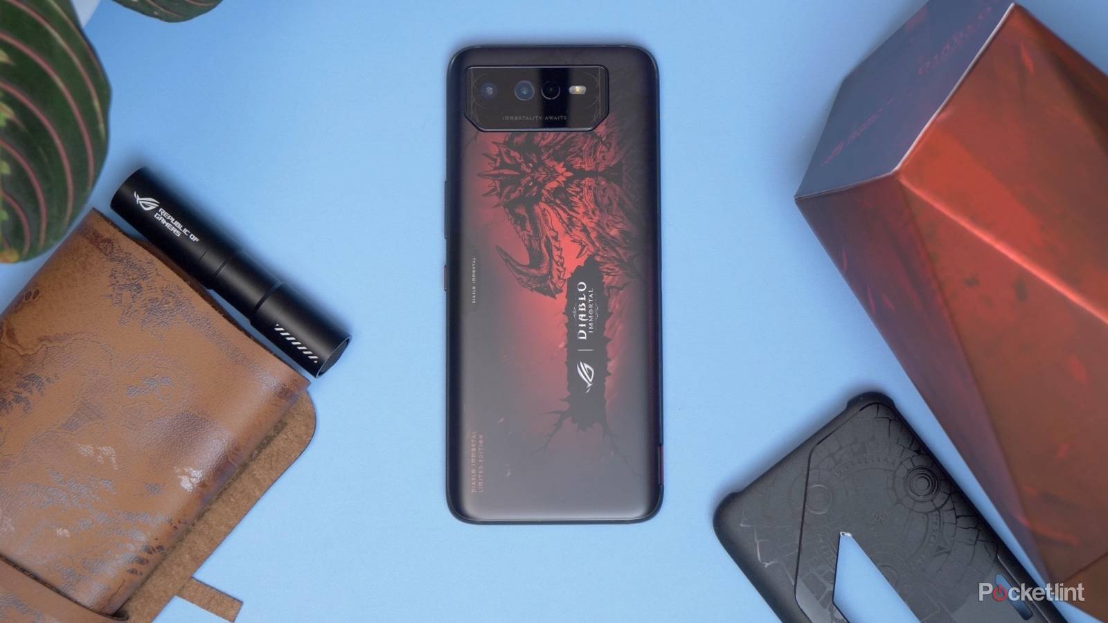 This is the Asus ROG Phone 6 Diablo Immortal Edition