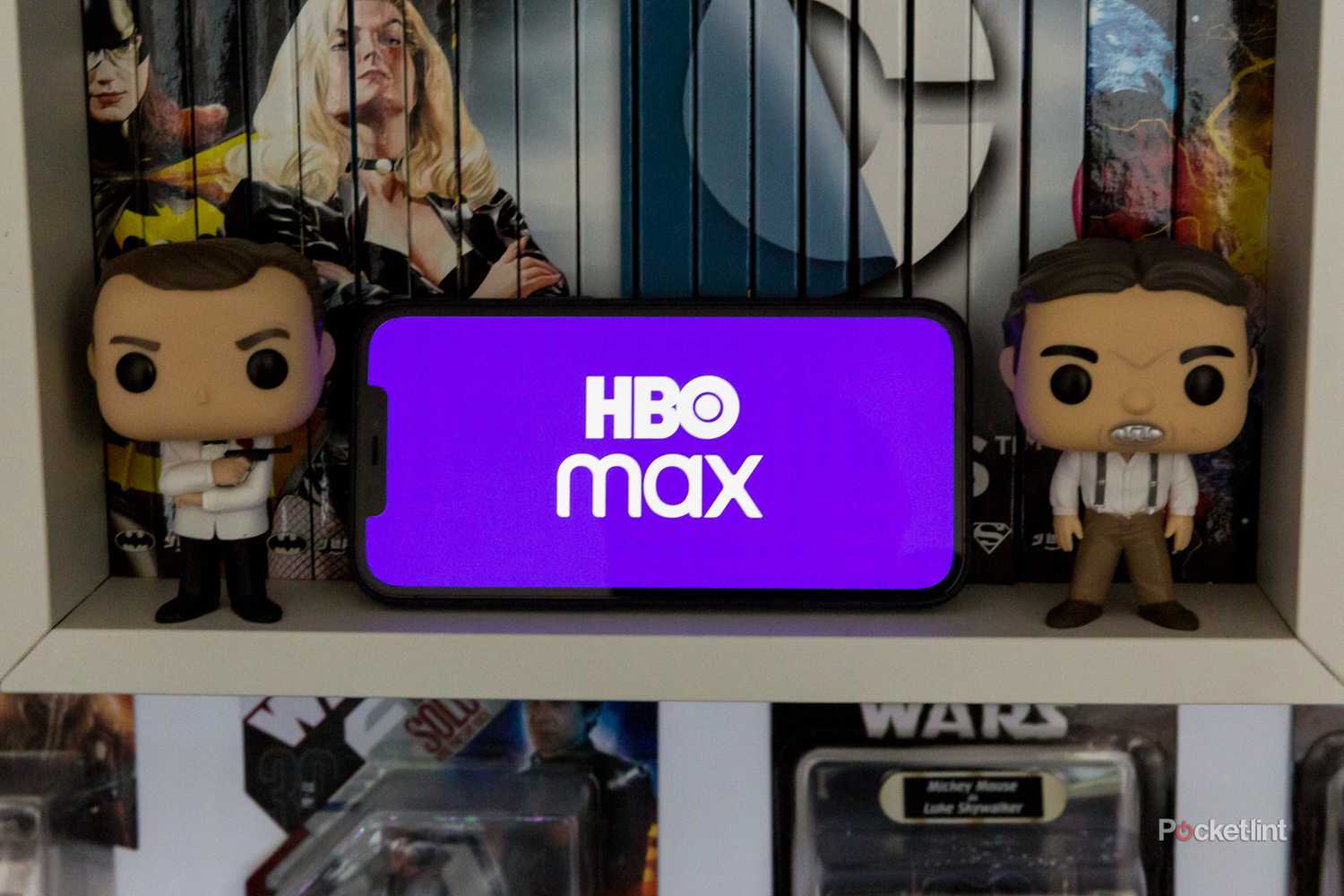 HBO Max logo on an iPhone