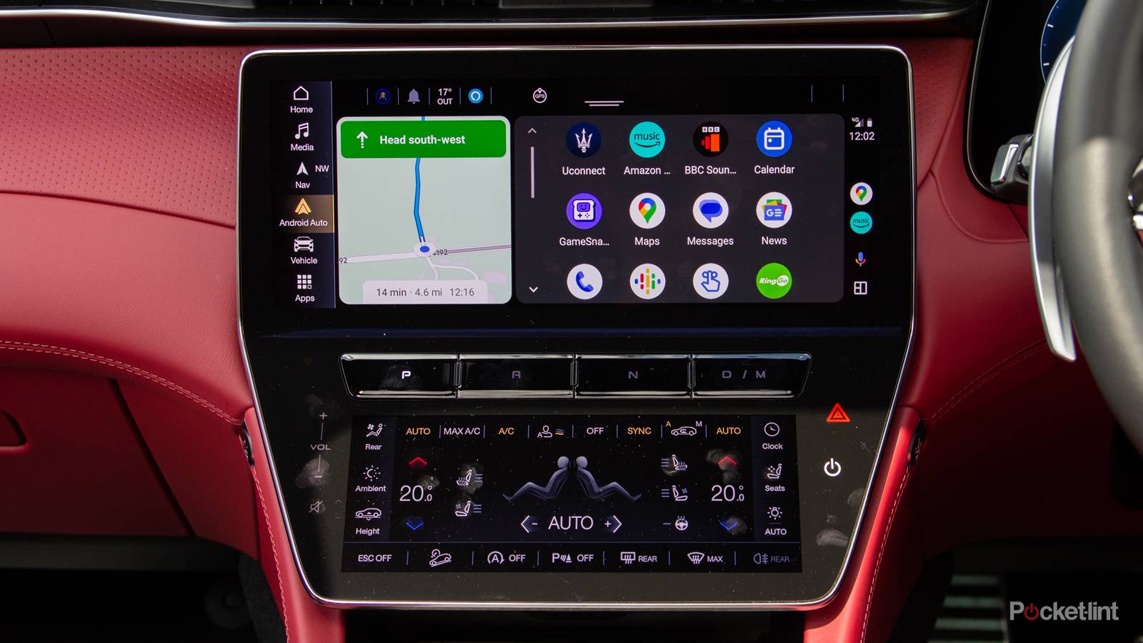 How to change your Android Auto view