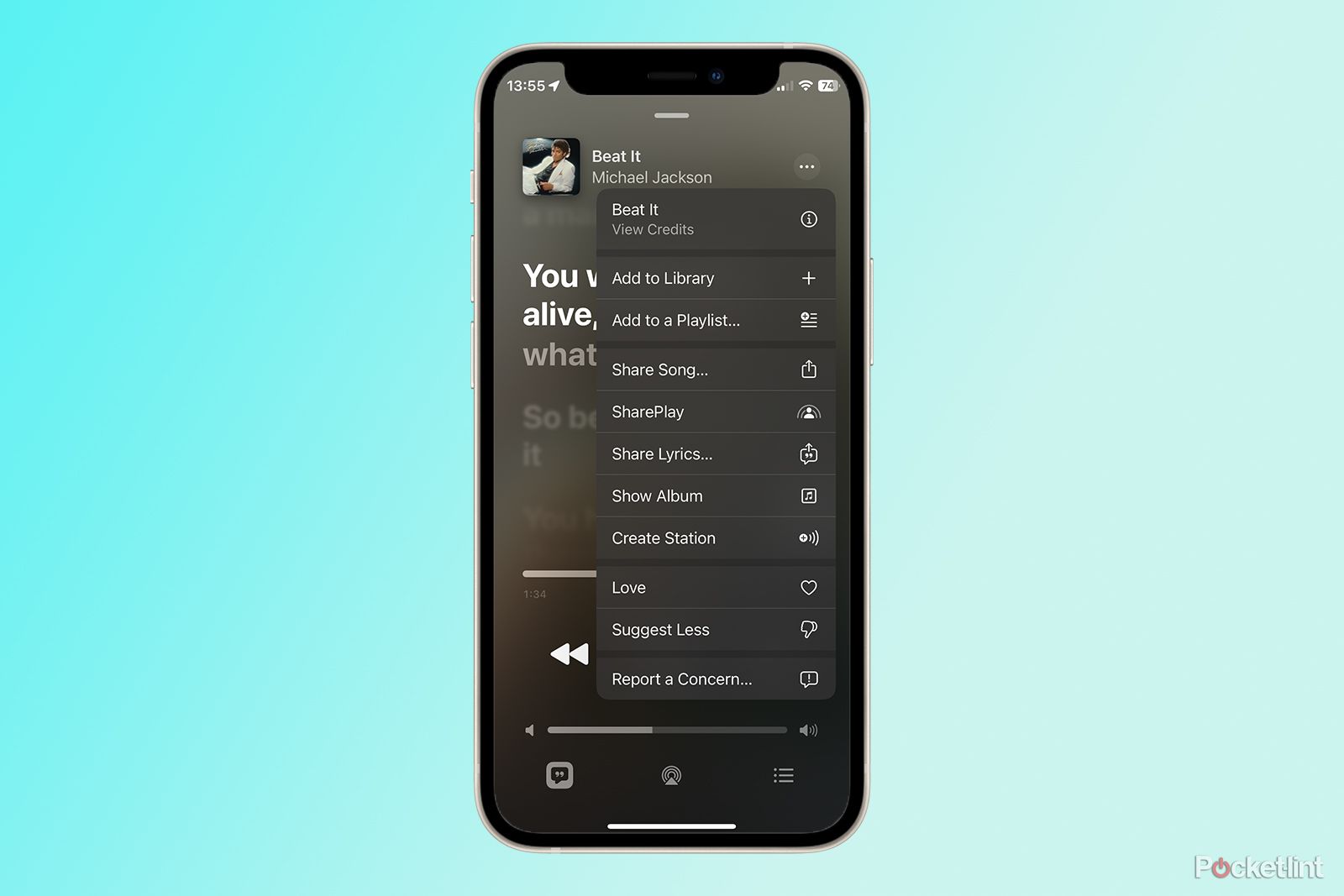 apple music love or suggest less on iphone