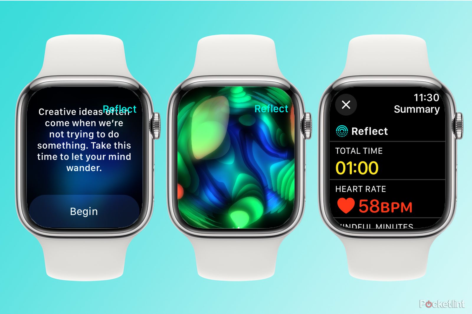 apple watch mindfulness reflect app screenshots