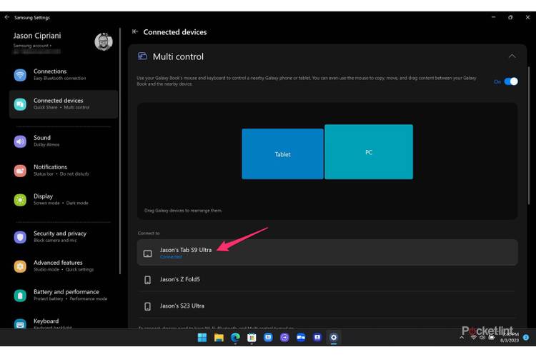 Multicontrol How to control your Galaxy phone from your laptop using Samsung's Multi ...
