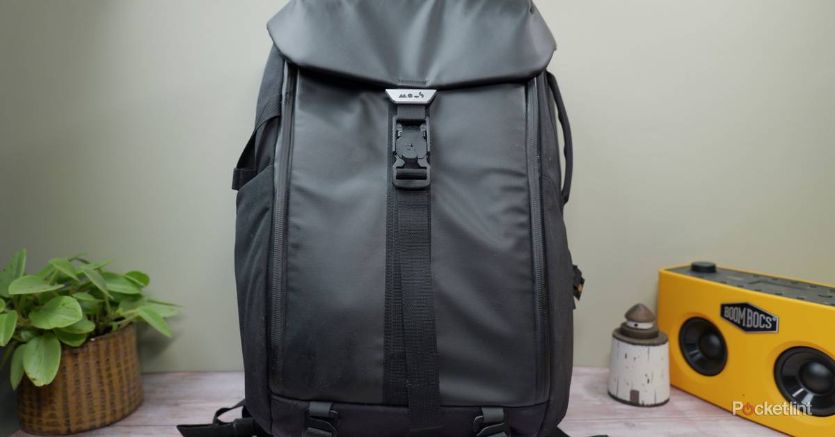 best tech travel backpacks Folio Backpack, Standard Ballistic Nylon w/ Chocolate Leather by WaterField Designs, Mens Leather Backpack, Made in USA For commute or travel 5 Best Tech Backpacks (Travel